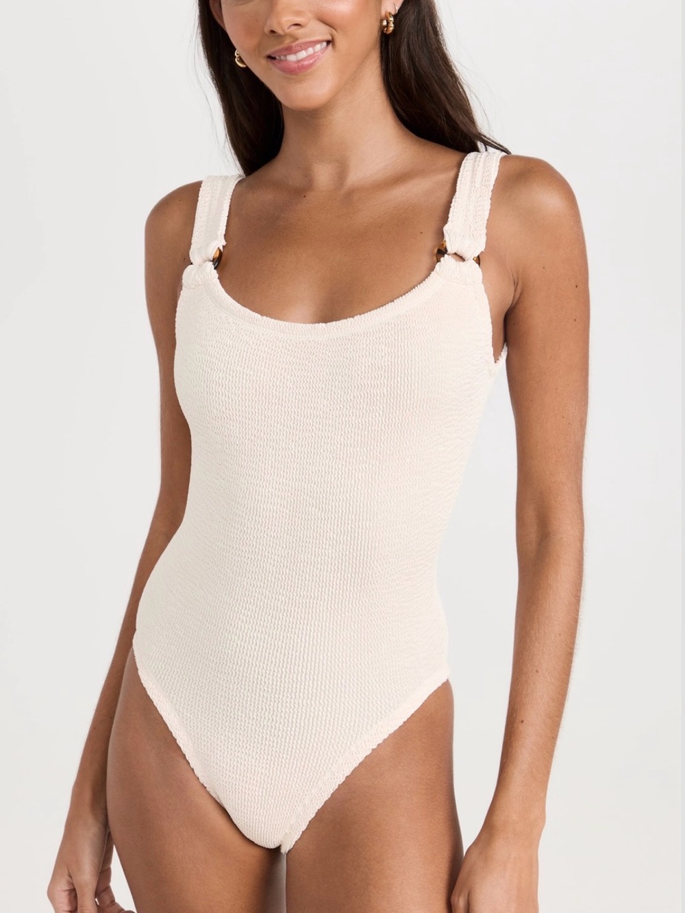NWT Hunza G swimsuit blush
